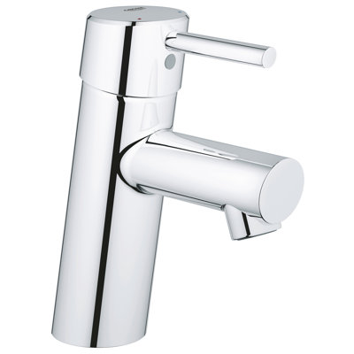 GROHE Eurocube® Single Hole Bathroom Sink Faucet & Reviews | Wayfair